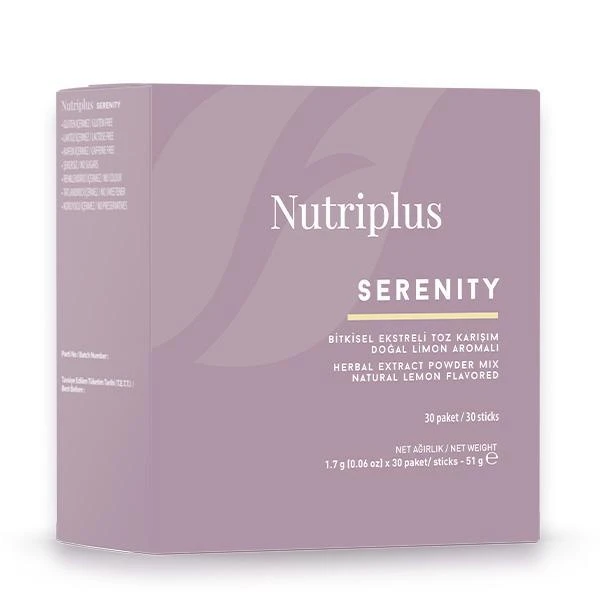 image of Nutriplus Serenity Natural Lemon Flavor
