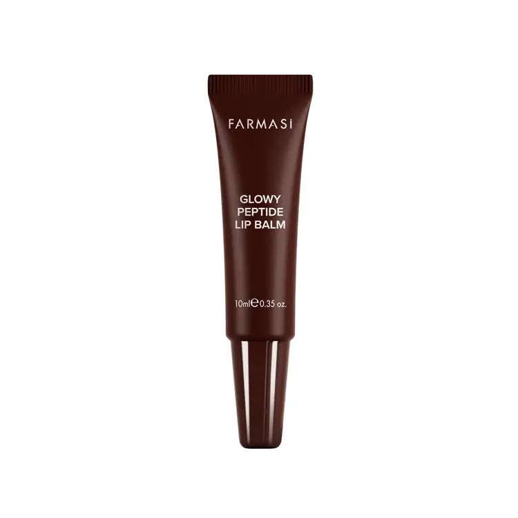 image of Glowy Peptide Lip Balm Glazed Mocha